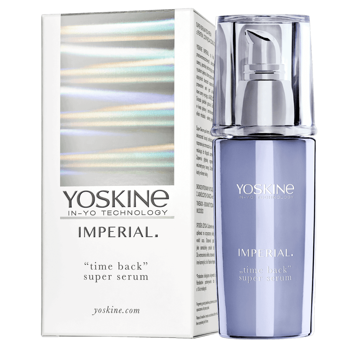 Imperial odmładzające serum do twarzy z 2% wyciągiem z jaskółczych gniazd, Timeback, V-peptydami i kwasem hialuronowym