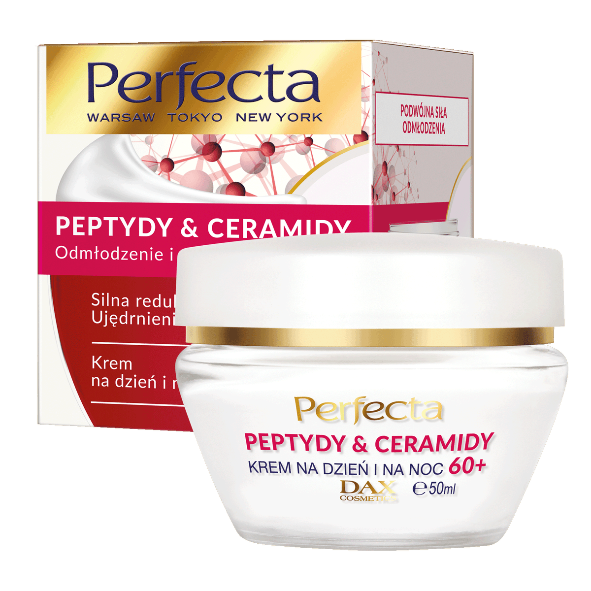 Peptydy i Ceramidy Krem na dzień i na noc 60+