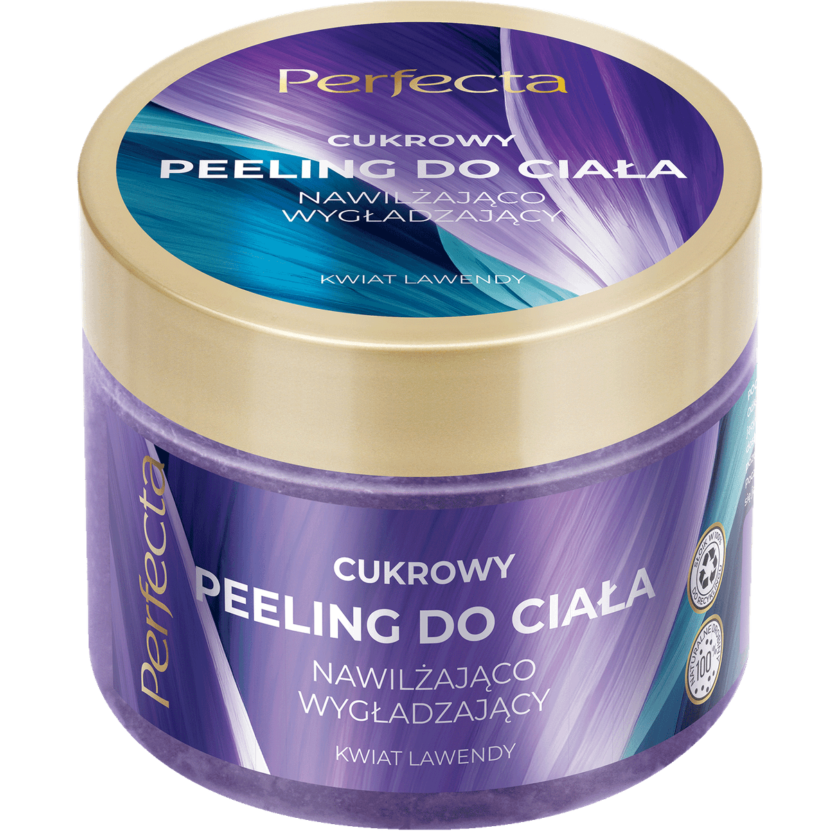 SPA cukrowy peeling do ciała nawilżająco-wygładzający Kwiat Lawendy z kryształkami cukru i olejem z oliwek