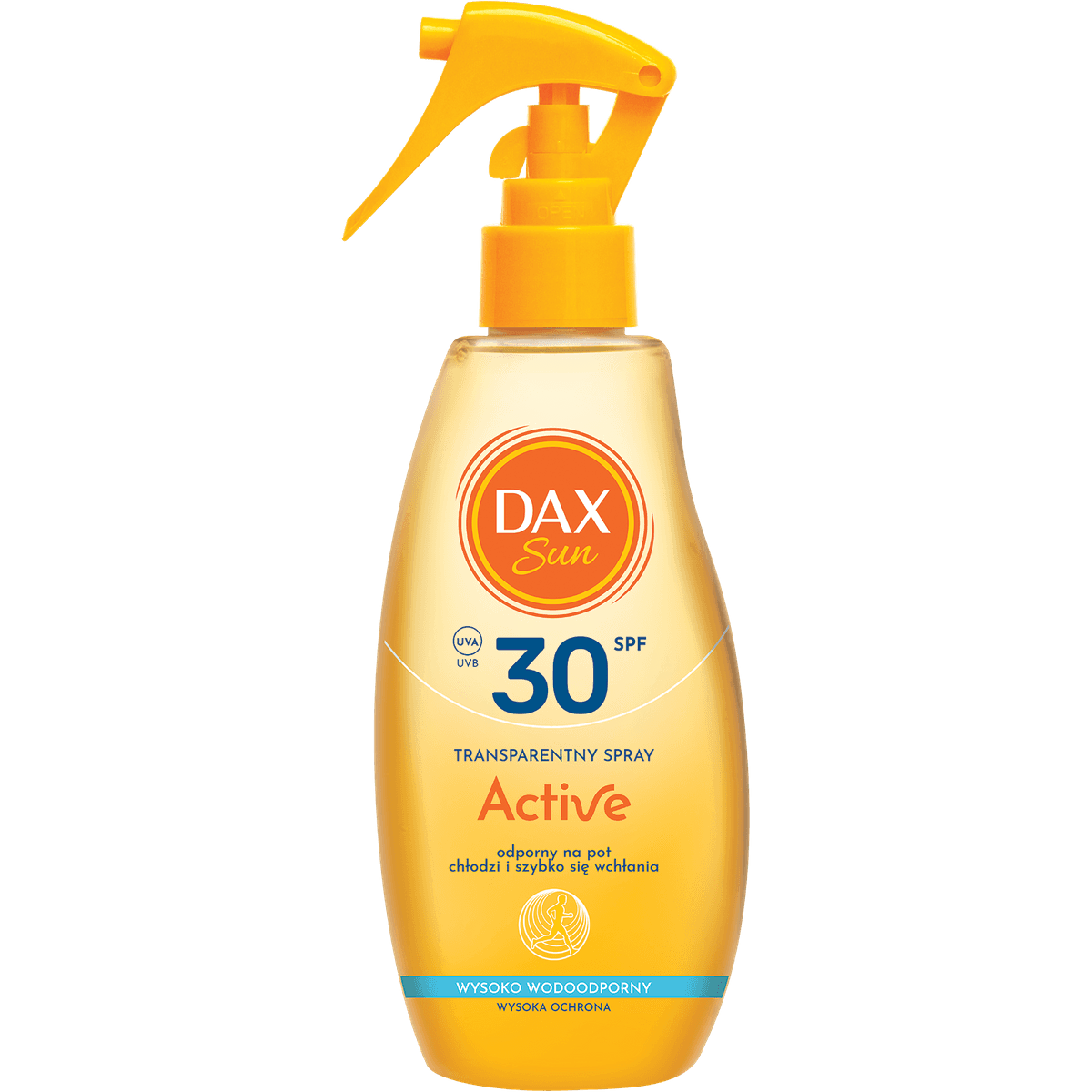 Transparentny spray ACTIVE SPF 30