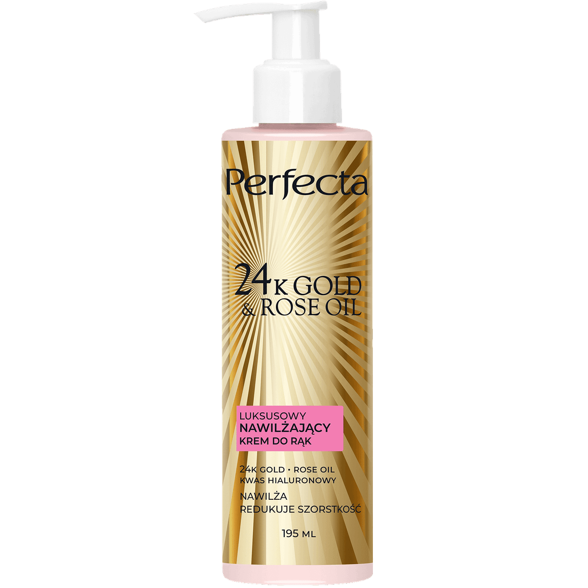 24K Gold&Rose Oil Luksusowy nawilżający krem do rąk