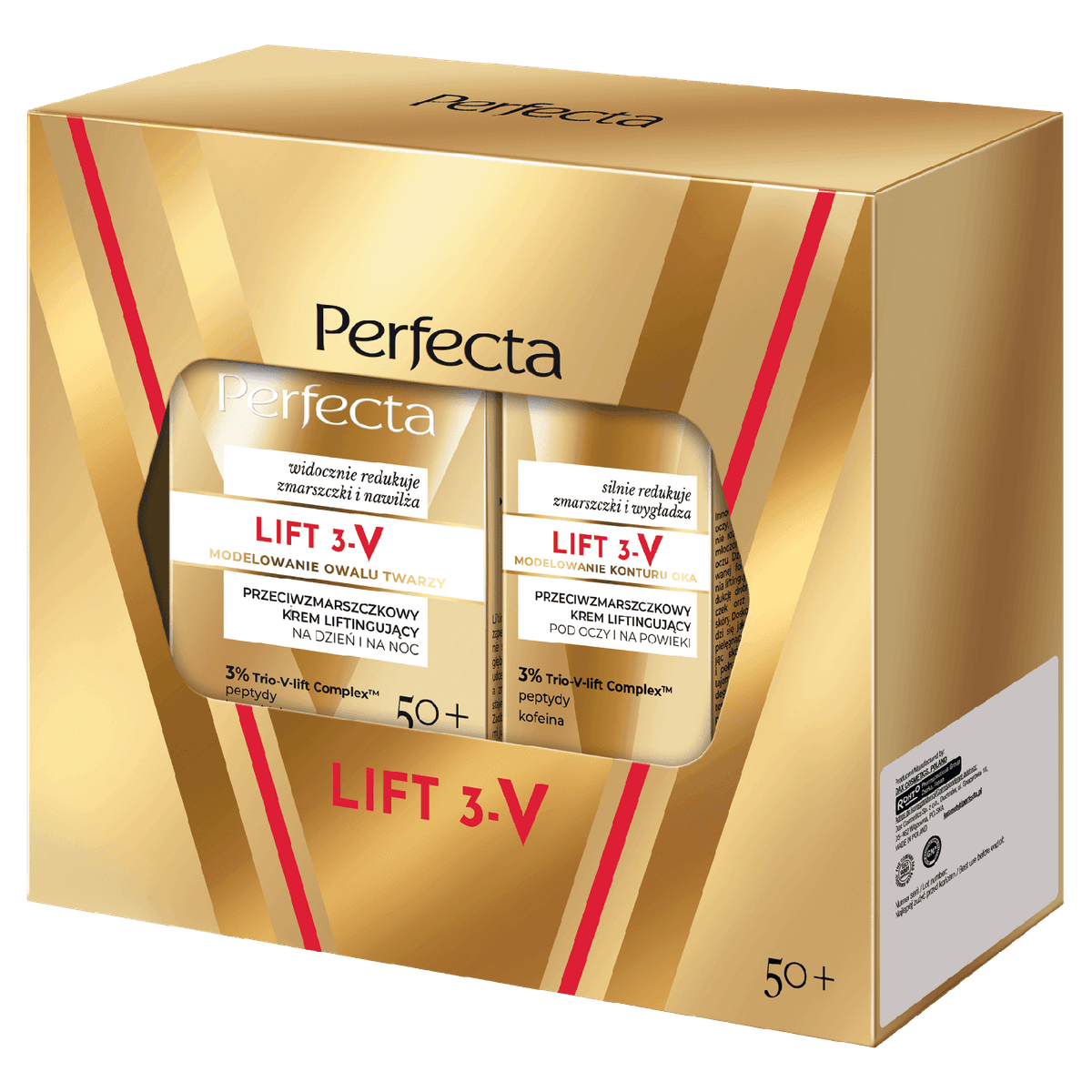 Zestaw Perfecta Lift 3-V Krem do twarzy 50+ i Krem pod oczy