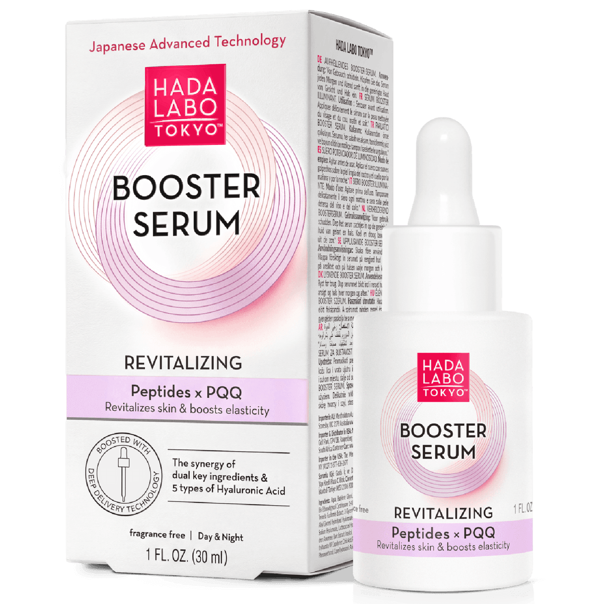 Booster Serum Serum do twarzy z peptydami i PQQ