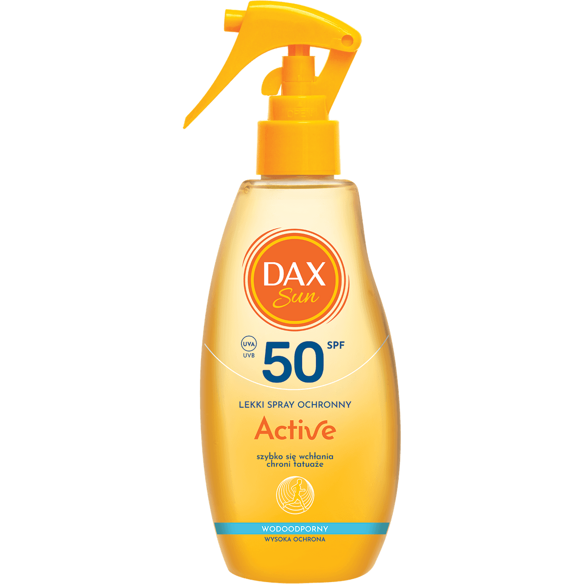 Lekki spray ochronny ACTIVE SPF 50