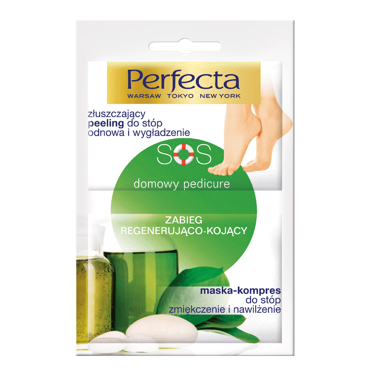 SPA domowy pedicure zabieg regenerujący peeling do stóp i maska serum regeneracja i ukojenie+