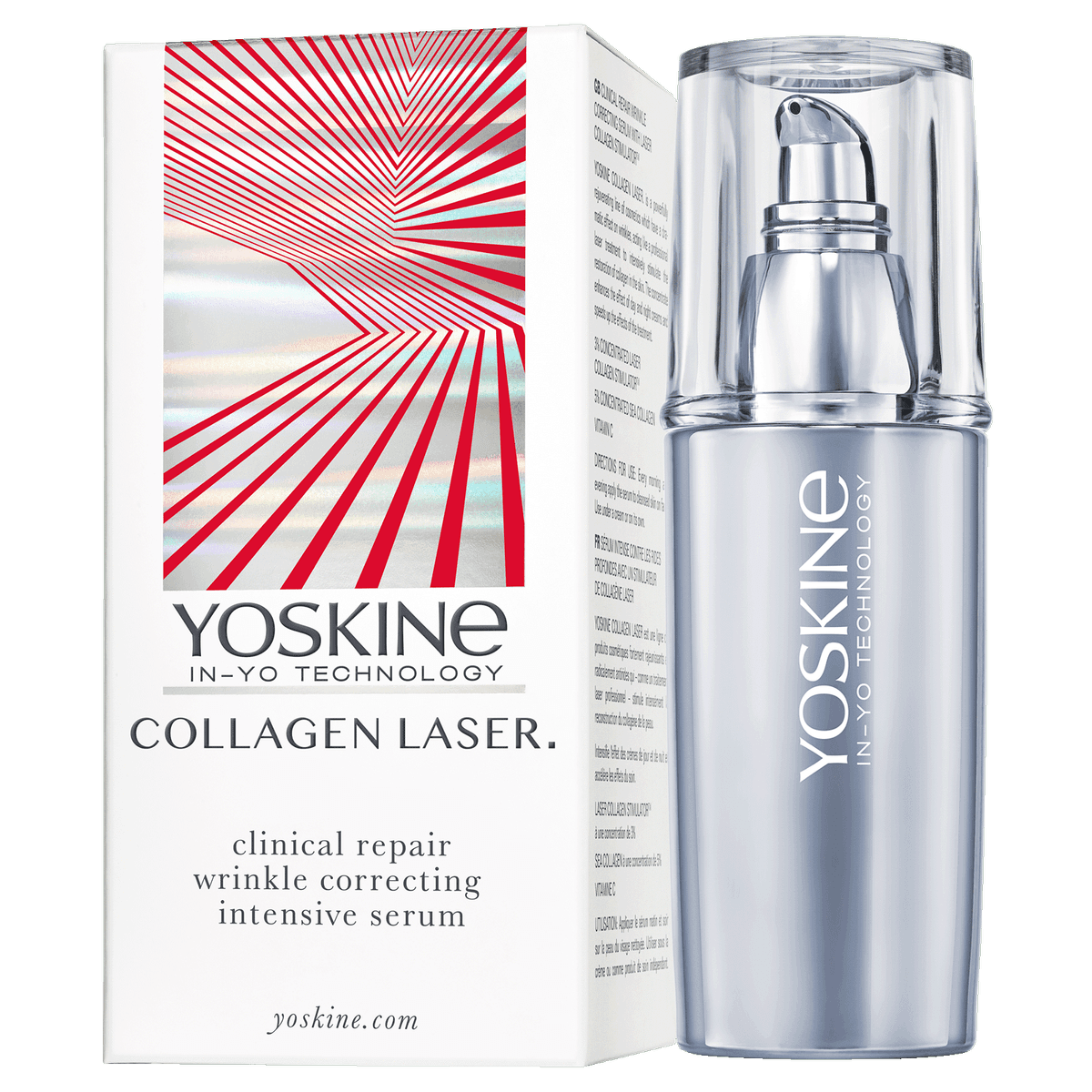 Collagen Laser serum na głębokie zmarszczki z Laser Collagen Stimulator™, kolagenem, peptydami i witaminą C