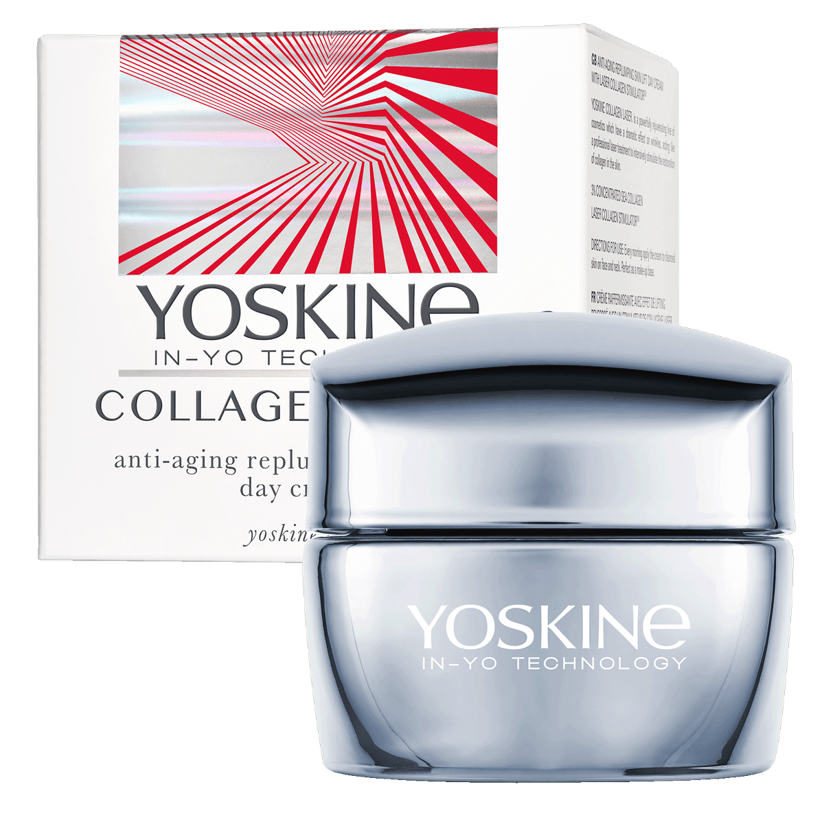 Collagen Laser krem wypełniająco-liftingujący na dzień z Laser Collagen Stimulator™, kolagenem, peptydami i olejem jojoba