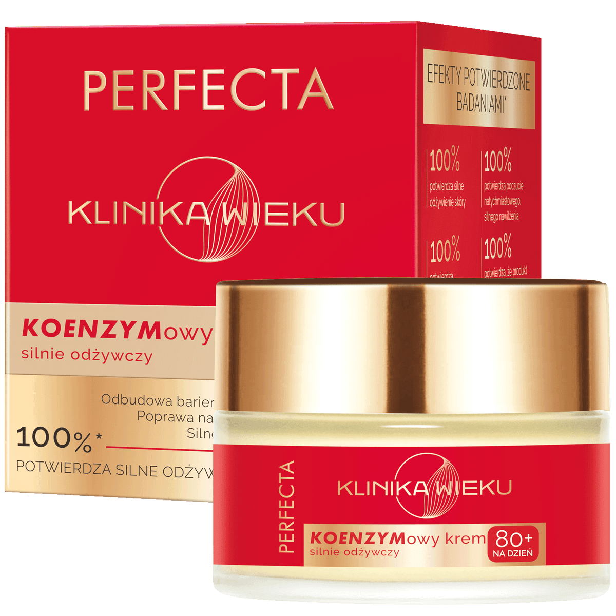 Klinika Wieku Koenzymowy krem silnie odżywczy na dzień 80+