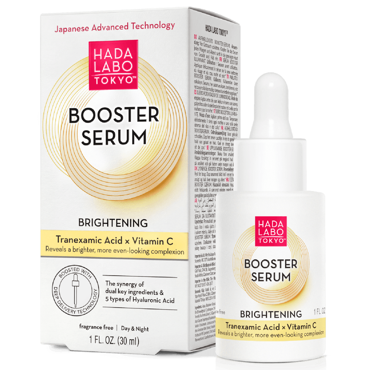 Booster Serum Serum do twarzy z kwasem traneksamowym i witaminą C