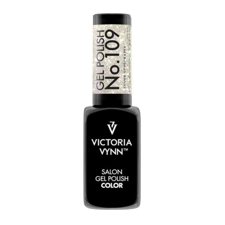 Gel Polish Color Lakier hybrydowy 109 Silver Scyscraper