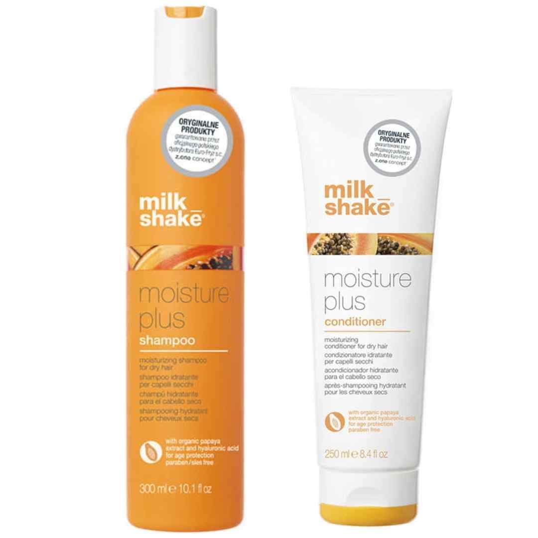 Shake Moisture Plus Zestaw intensywnie nawilżający, szampon + odżywka