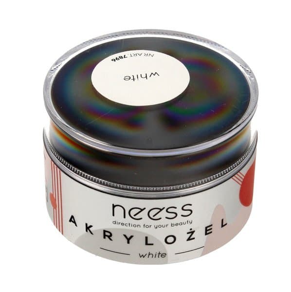 Neess akrylożel do paznokci white 7896