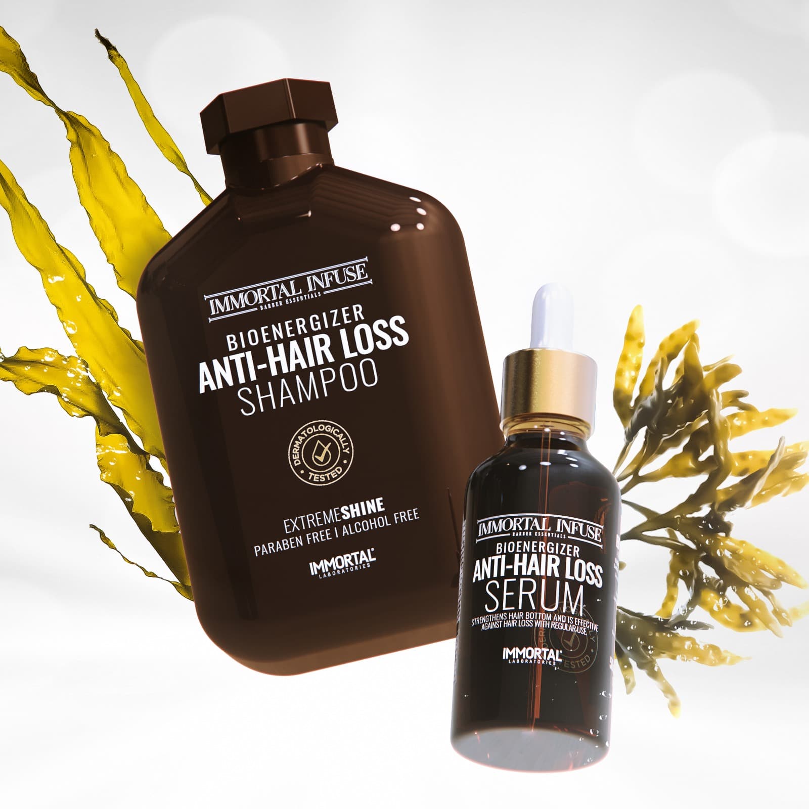 Zestaw ANTI-HAIR LOS Szampon + Serum na wypadanie włosów