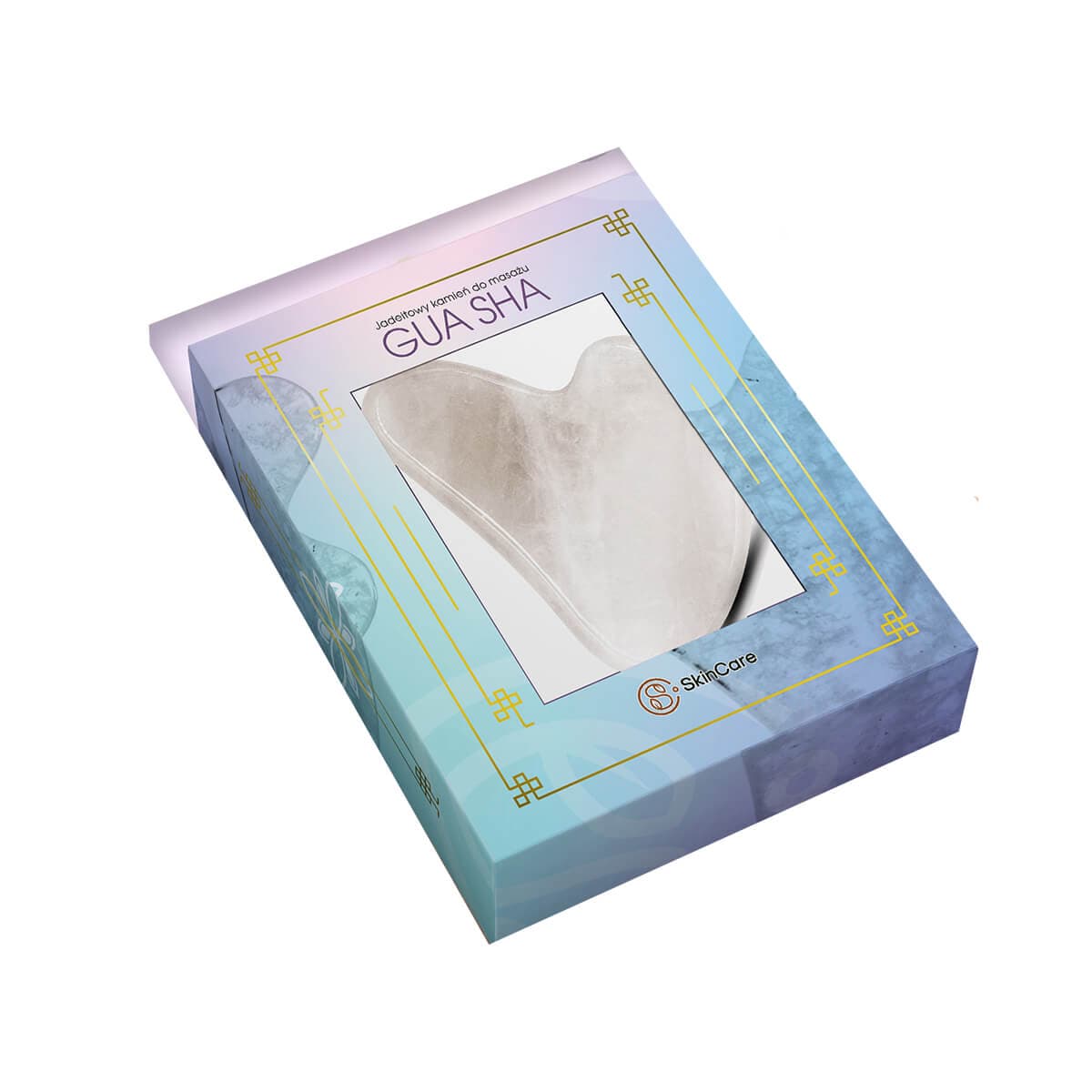 Masażer Gua Sha do twarzy Rose Jade