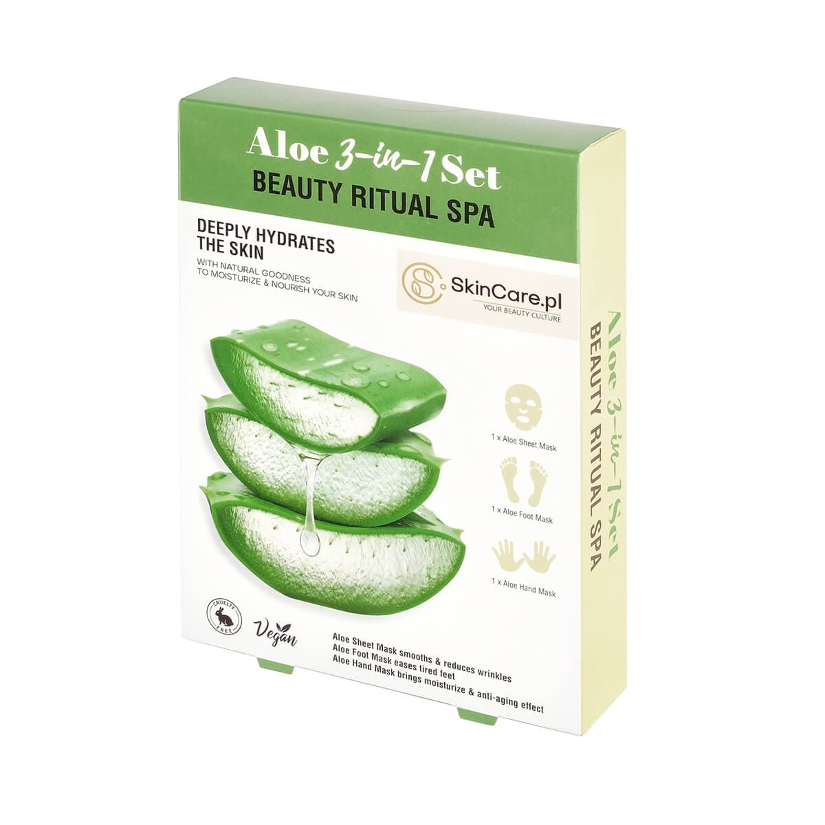 Aloe 3-in-1 Set Zestaw BEAUTY RITUAL SPA