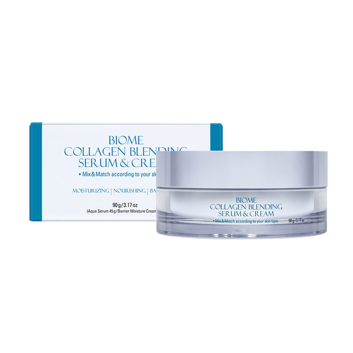 Biome Collagen 2w1 Serum i krem do twarzy