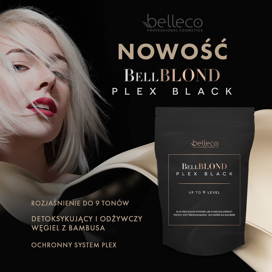 Rozjaśniacz BellBlond Plex Black
