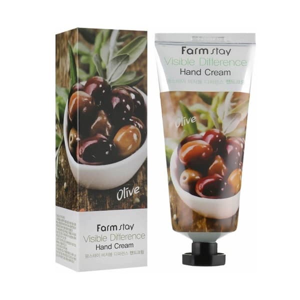 FARMSTAY VISSIBLE DIFFERENCE Krem do rąk z ekstraktem z oliwek