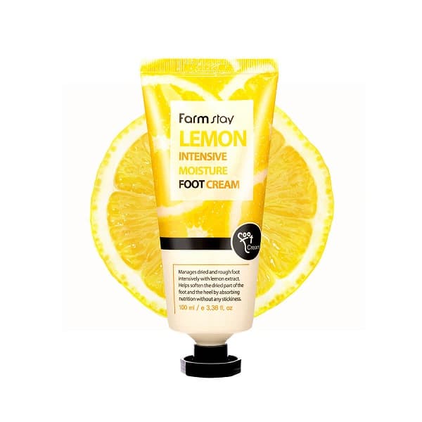 FARMSTAY LEMON Nawilżający krem do stóp