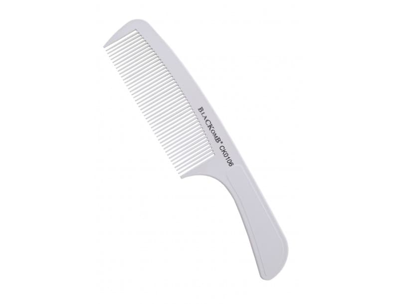 BlackComb Ceramiczny Grzebień Fryzjerski Do Rozczesywania włosów CK0106