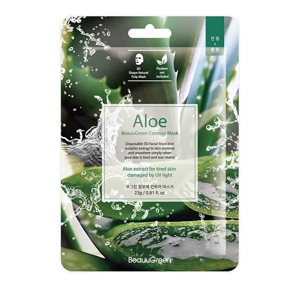 Aloes intensywnie nawilżająca maseczka w płachce