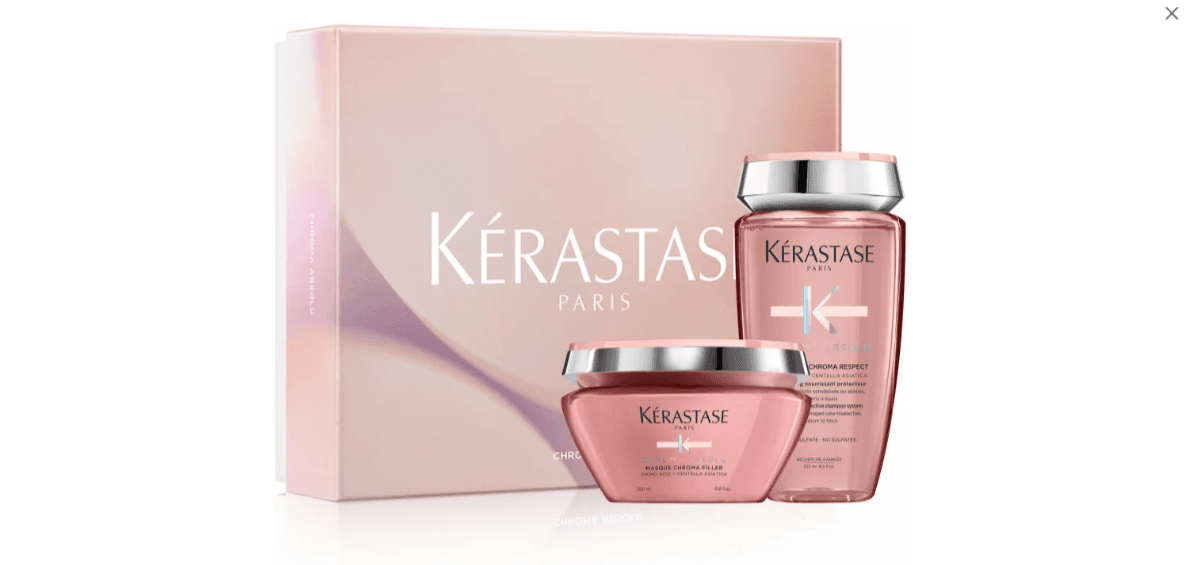 Zestaw Chroma Absolu Bain Riche Chroma Respect + Maska Chroma Filler