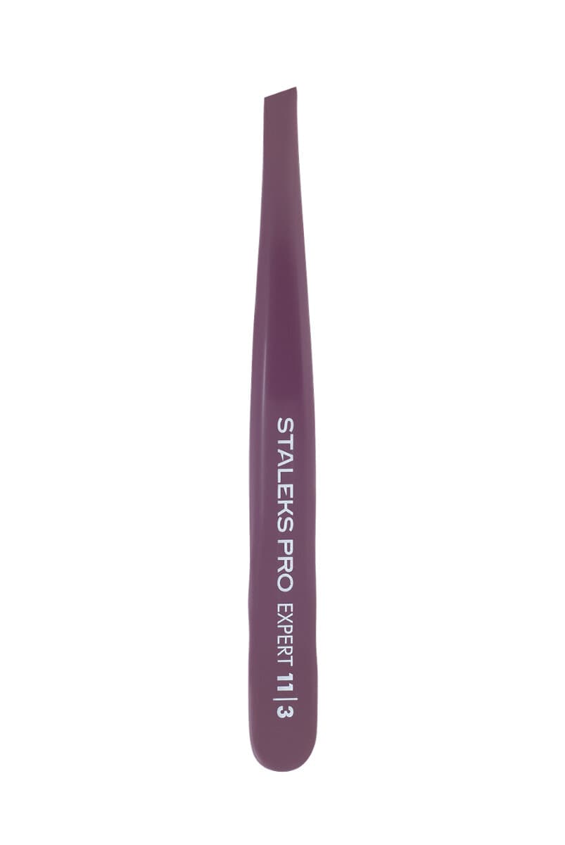 Pęseta do brwi fioletowa EXPERT 11 TYPE 3v