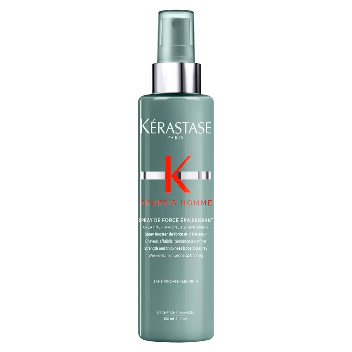 Genesis Homme spray wzmacniający i pogrubiający do przerzedzających się włosów dla mężczyzn