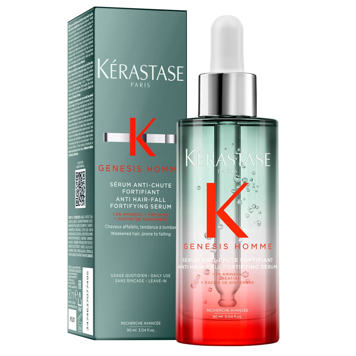 Genesis Homme wzmacniające serum do włosów cienkich i ze skłonnością do wypadania dla mężczyzn