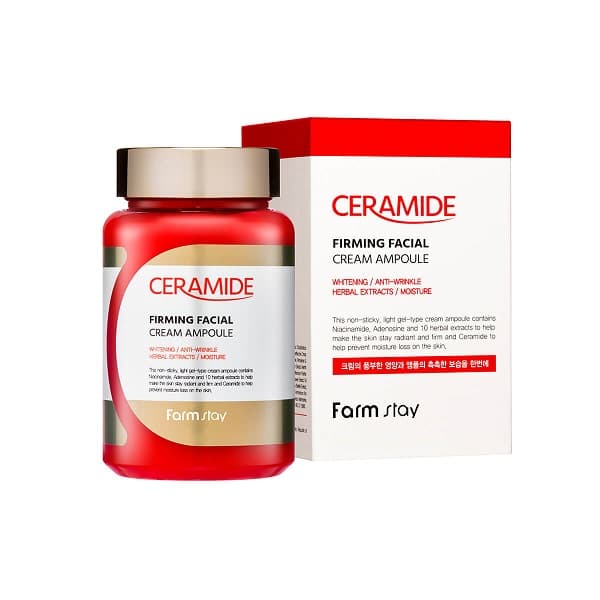 FARMSTAY CERAMIDE Krem do twarzy w ampułce