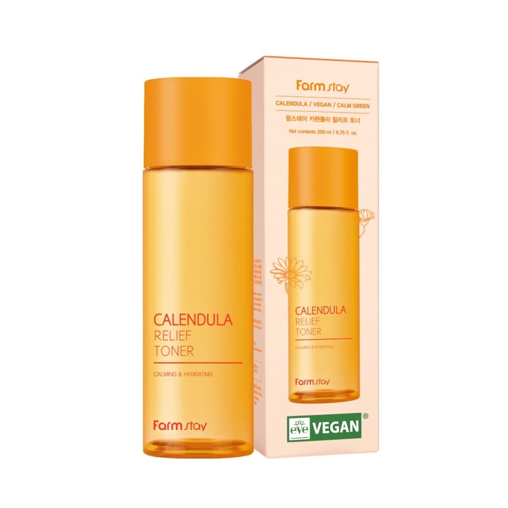 FARMSTAY Calendula Relief Głęboko nawilżający tonik
