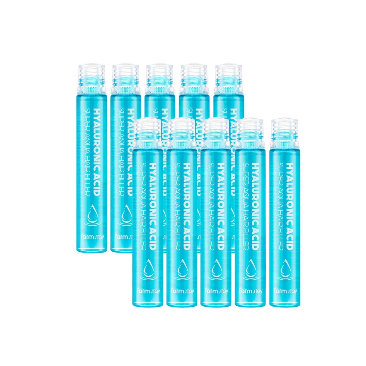 FARMSTAY HYALURONIC ACID Super Aqua Hair Filler Hialuronowa ampułka do włosów