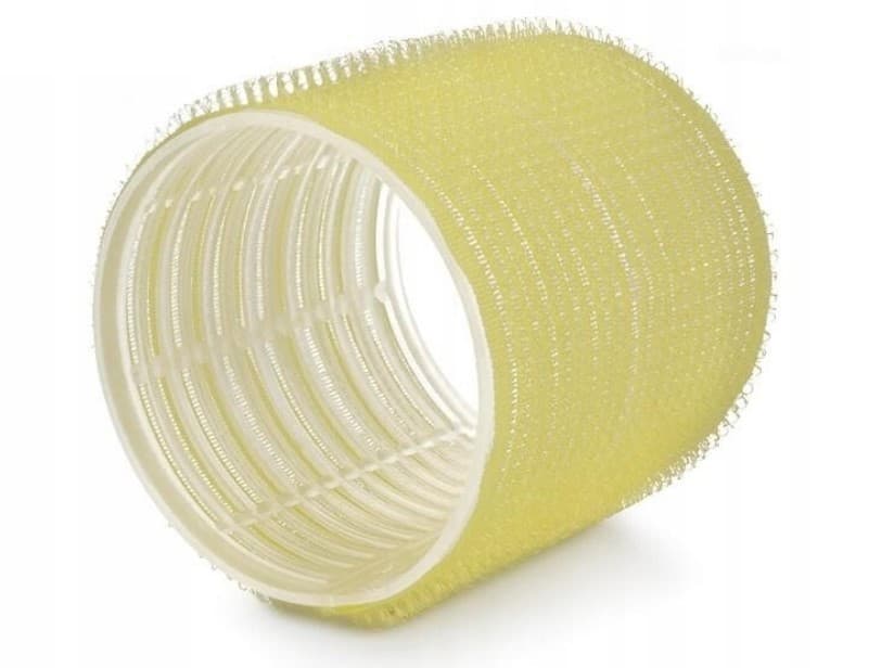 Wałki Do Włosów Rzepy Żółte 63mm