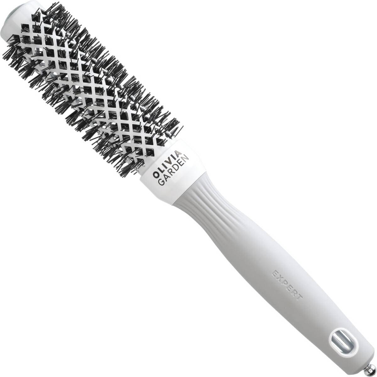 Szczotka Olivia Garden Expert BLOWOUT SHINE White&grey 35mm