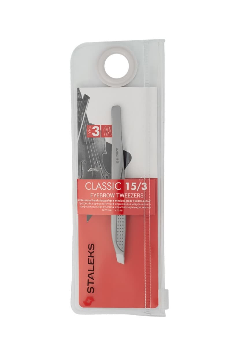 Pęseta do brwi CLASSIC 15 TYPE 3