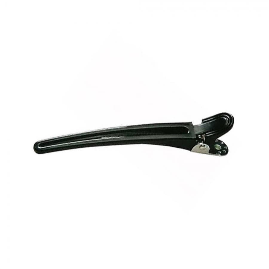 Klipsy fryzjerskie aluminiowo plastikowe 10 cm