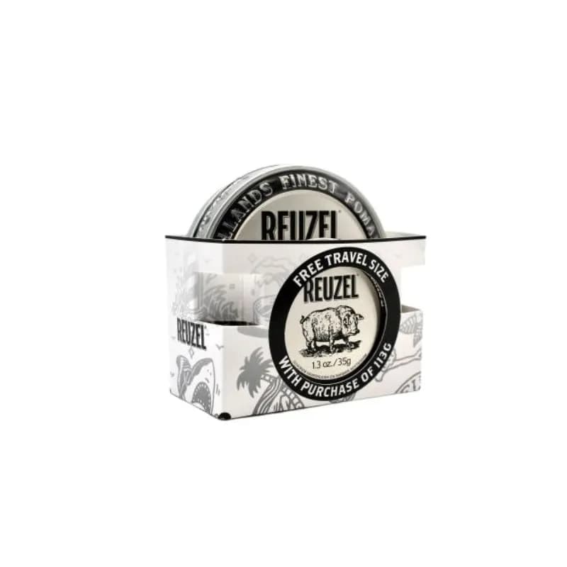 Zestaw Reuzel Concrete Hold Matte Pomade