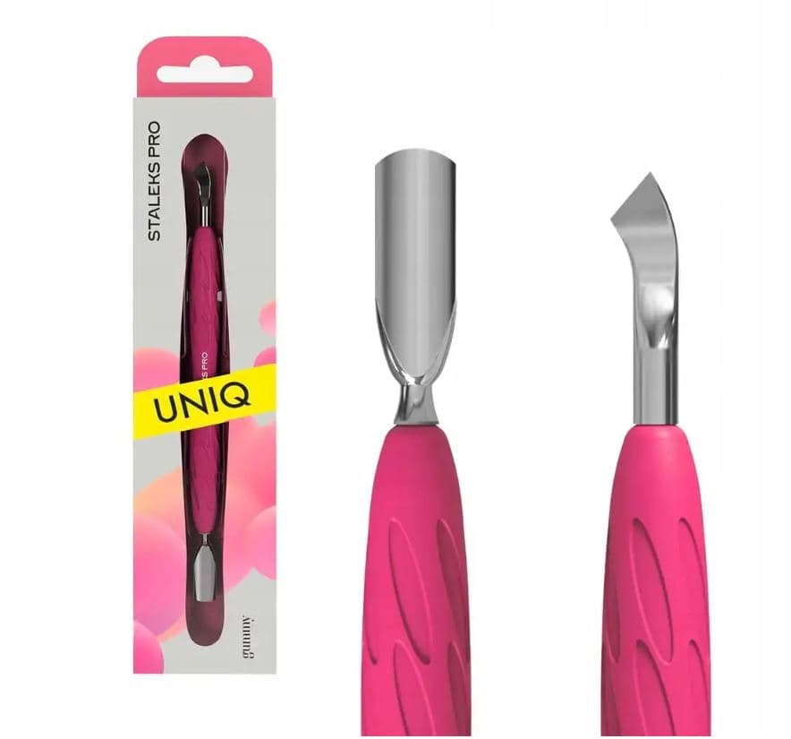 Kopytko do manicure Gummy z silikonową rękojeścią UNIQ 10 TYPE 4.2