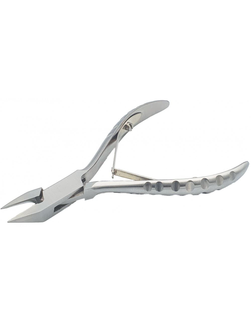 Cęgi do paznokci proste karbowane 14mm/dł. 12cm Classic Manicure