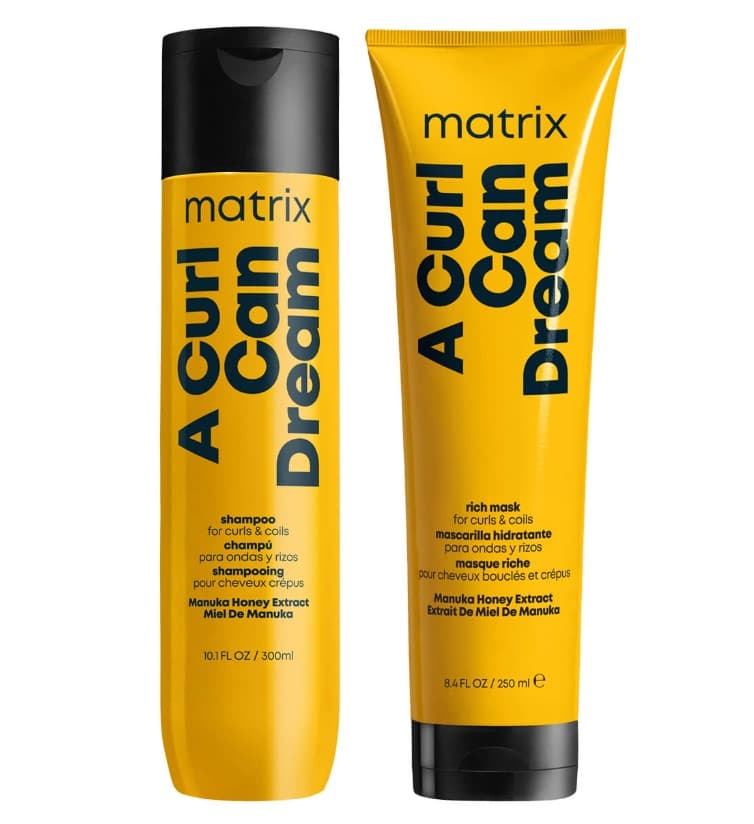 Zestaw prezentowy Matrix Total Results A Curl Can Dream, szampon do włosów kręconych i falowanych + maska