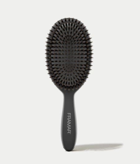 Polish Brush Black wygładzająca szczotka z włosiem dzika