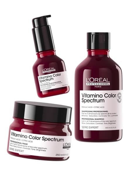Loreal Zestaw Vitamino Spectrum (szampon+ maska+ serum)