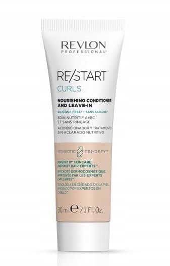 Mini Revlon Restart Curls Nourishing Conditioner & Leave In odżywka o podwójnym działaniu