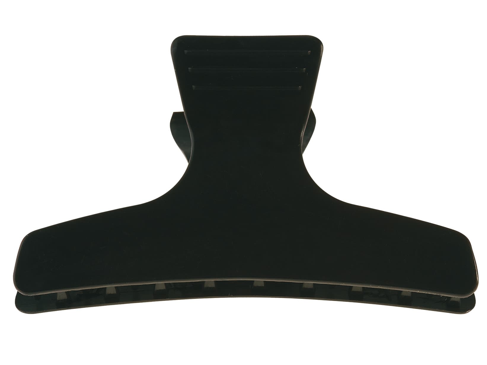 Klamerka plastikowa szeroka 80mm czarna
