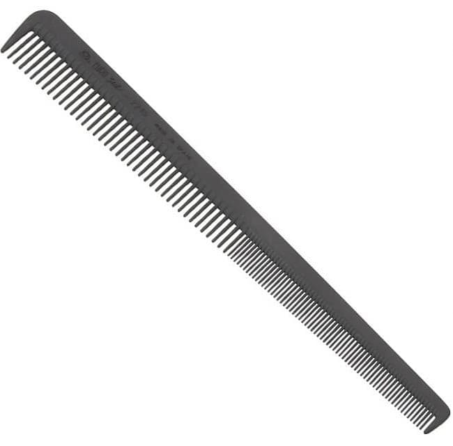 Grzebień fryzjerski Carbon, 18cm