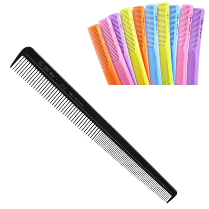 Grzebień fryzjerski 18cm Eurostil KOLOR MIX