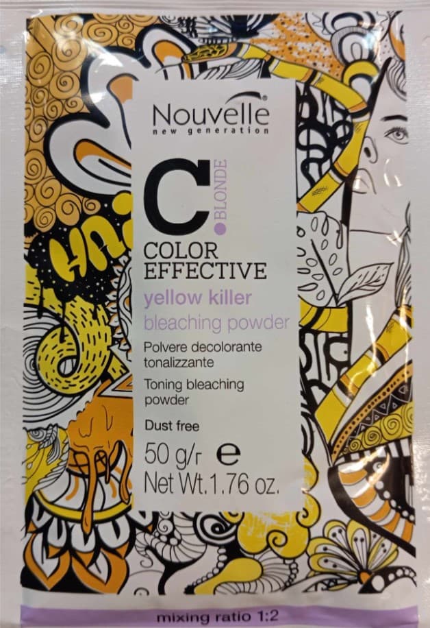 Yellow Killer Rozjaśniacz tonujący do 9 tonów 1:2