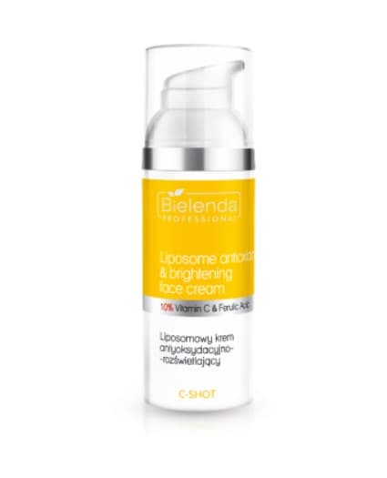 Bielenda Professional C-SHOT Liposomowy krem antyoksydacyjno-rozświetlający 10% Witaminy C