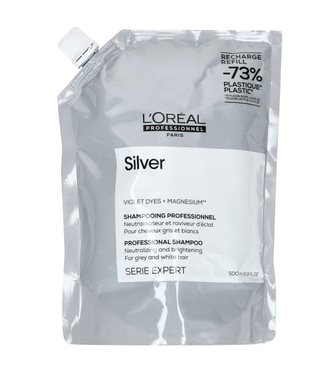 Professionnel Silver Refill Szampon do włosów siwych