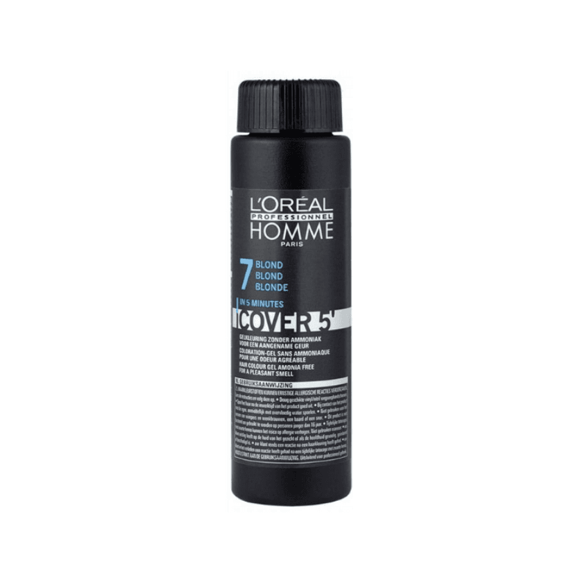 Loreal Homme Cover 5, żel do koloryzacji włosów dla mężczyzn nr 7